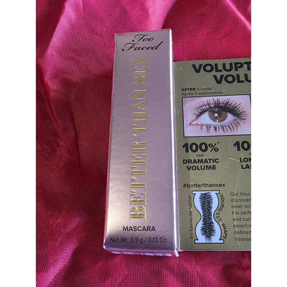 Too Faced Better than Sex Mascara in Black 0.13 oz TRAVEL C22